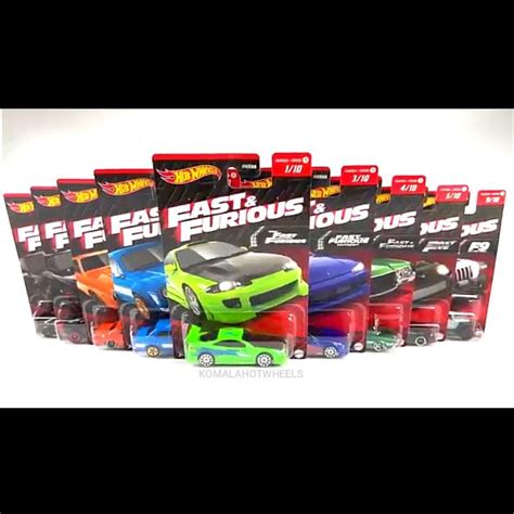 Jual Hot Wheels Fast Furious Wave Toyota Supra Mitsubishi Eclipse Nissan Silvia S