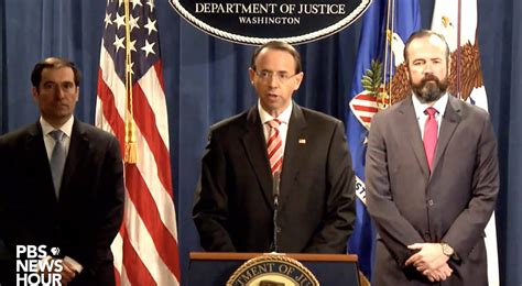 Deputy Atty General Rod Rosenstein Has Verbally Resigned In