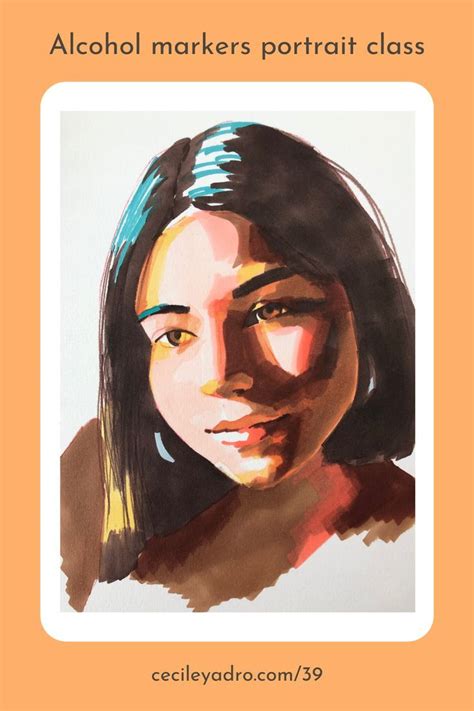 Realistic Portraits With Alcohol Markers Artofit