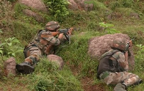 Encounter In J K S Rajouri Enters Day 2 Security Forces Seal Entire