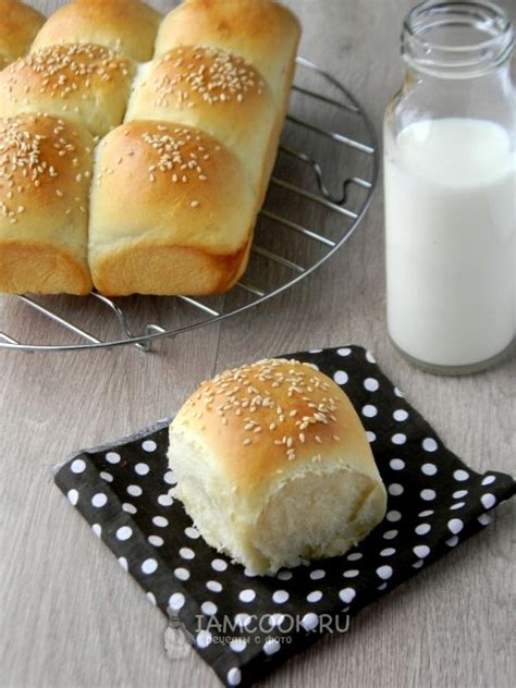 Порционный хлеб на сливках