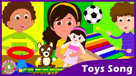 Toy Song For Kids My Favourite Toys Nursery Rhymes For Children