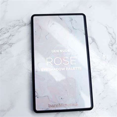 BareMinerals Gen Nude Rose Palette Review Swatches On Fair Skin
