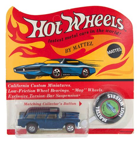 Hake S HOT WHEELS CLASSIC NOMAD BLUE ON CARD