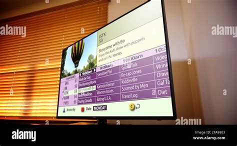 Tv Guide Channel Stock Videos And Footage Hd And 4k Video Clips Alamy