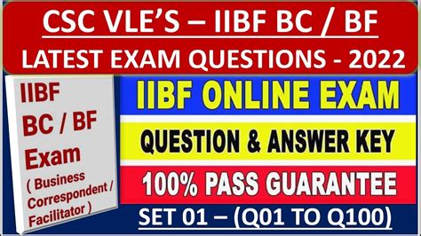 Csc Iibf Bc Bf Exam Question Answers Csc Iibf Bc Bf Apply New