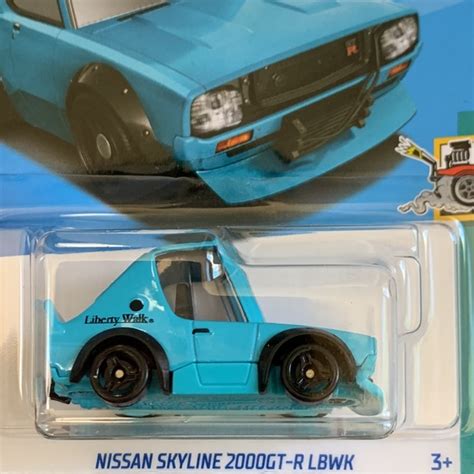 Toys Hot Wheels Nissan Skyline 200gtr Lbwk Tooned Liberty Walk New Casting 2024 New Poshmark