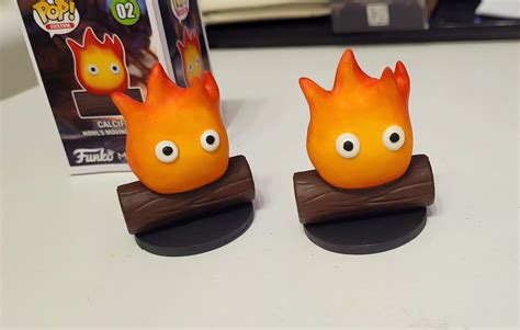 3D file CALCIFER Howl's Moving Castle Ghibli FUNKO POP 🏰・3D printable ...