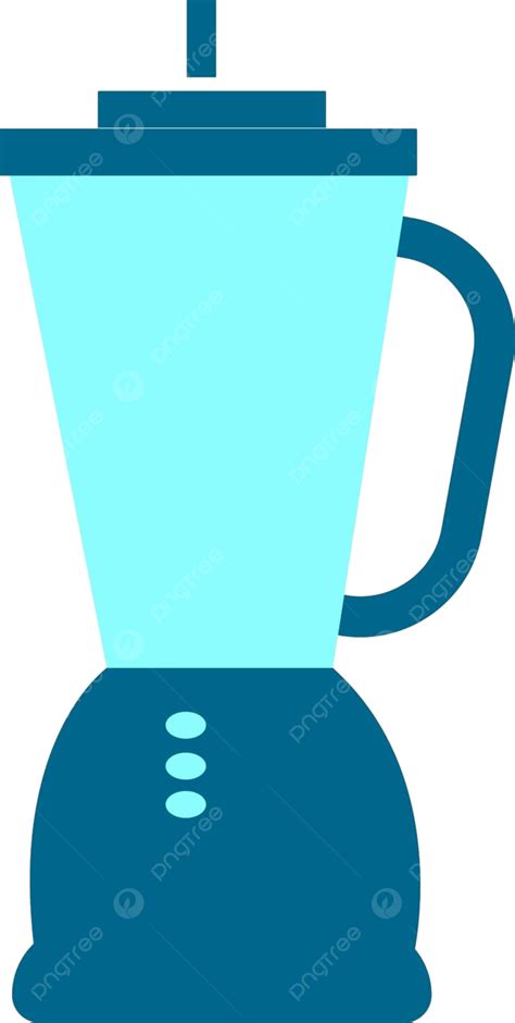 Blue Blenderillustrationvector On White Background Blue Mixer White