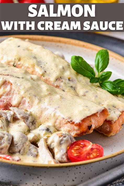 Salmon with Cream Sauce (One Skillet) • Domestic Superhero