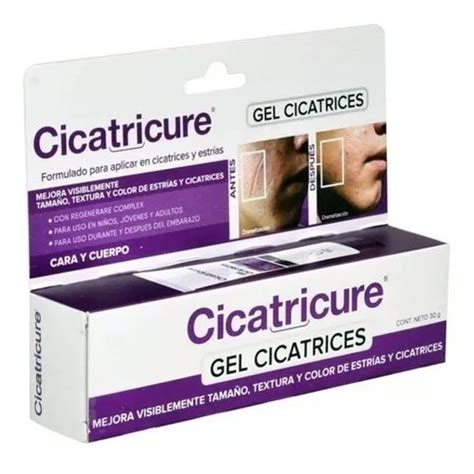 Gel Cicatricure Para Cicatrices Y Estr As Cara Y Cuerpo Gr Tipo De