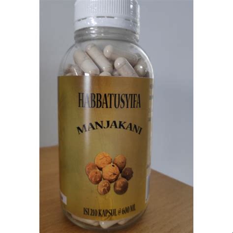 210 Kapsul Serbuk Manjakani Manjakani Powder Capsules Shopee Malaysia