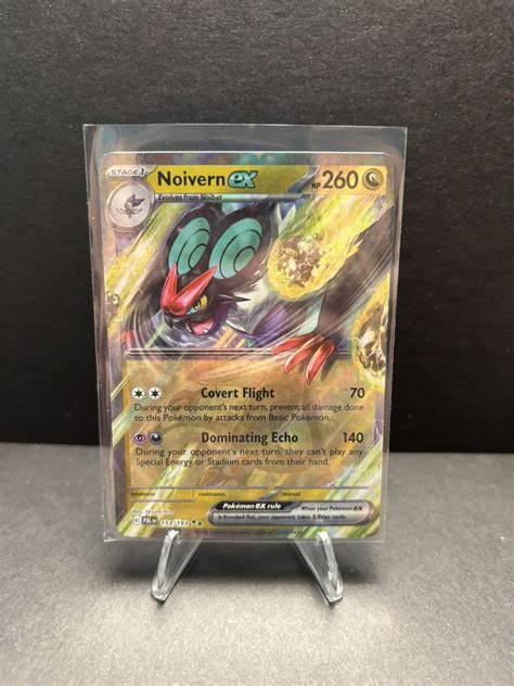 Pok Mon Tcg Noivern Ex Scarlet Violet Paldea Evolved Holo