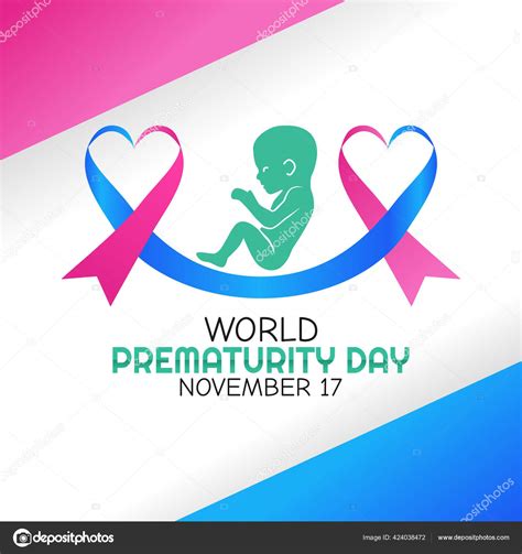 Premature Birth Awareness Ribbon Vector Art Stock Images Depositphotos