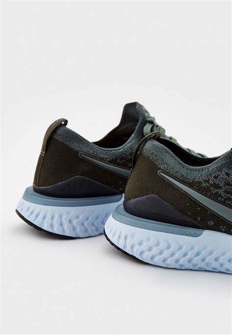 Кроссовки Nike EPIC REACT FLYKNIT 2, цвет: зеленый, RTLABX755302 ...