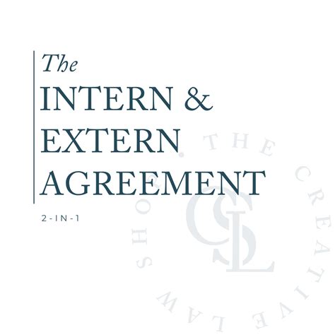 The Intern And Extern Agreement