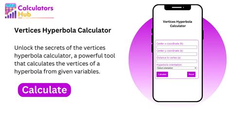 Vertices Hyperbola Calculator Online