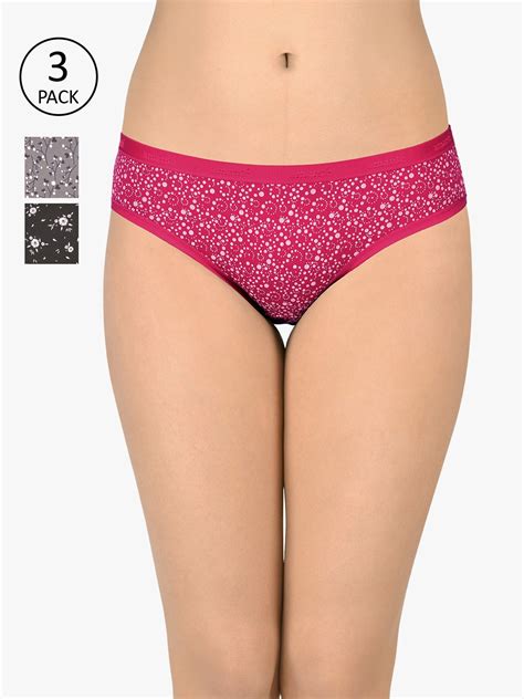 Buy Amante Women Pack Of Printed Bikini Briefs PPK Briefs For Women Myntra