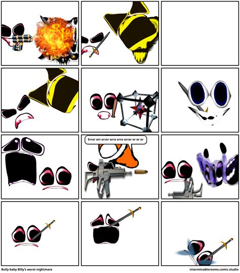 Bully baby Billy’s worst nightmare - Comic Studio