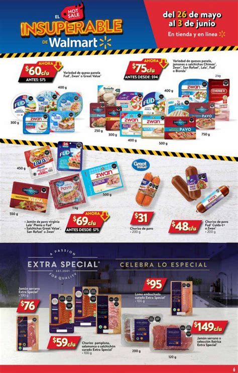 Folleto Walmart Hot Sale 2025 Ofertas En Abarrotes Al 3 De Junio 2025