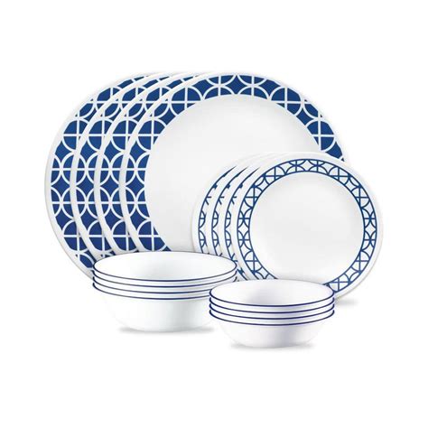 Veranda 18 Piece Dinnerware Set Service For Corelle 55 Off
