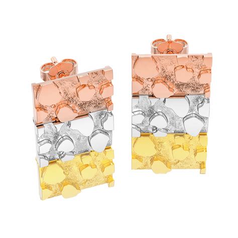 Gold Nugget Earrings | Fearless Jewellery