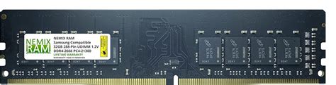 NEMIX RAM 32GB Replacement for Samsung M378A4G43MB1-CTD DDR4-2666 Non ...