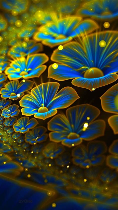 3d flower wallpaper 6