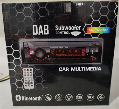 Lakro Utoradio Met Bluetooth SD USB SUB En FM DAB Radio 4x 75 Watt