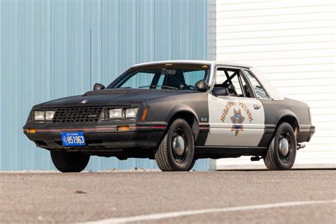 1982 Ford Mustang Ssp Evoc Chp Prototype For Sale At Auction Mecum