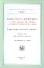 LINGUISTICA HISPANICA Casa Del Libro