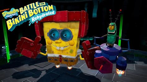 SpongeBob Battle For Bikini Bottom Rehydrated Final Boss Ending Credits And Platinum