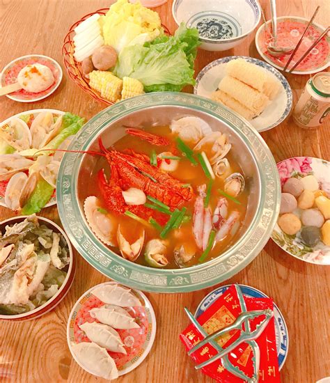 I Ate A Traditional Chinese Style Seafood Hot Pot R Food
