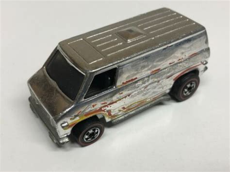 Original 1975 Hot Wheels Redline SUPER VAN Chrome EBay