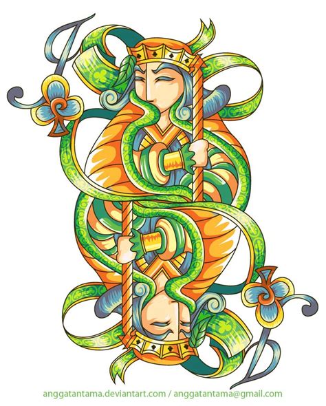 Jack Of Clubs By Anggatantama On Deviantart Deviantart Art Cardistry