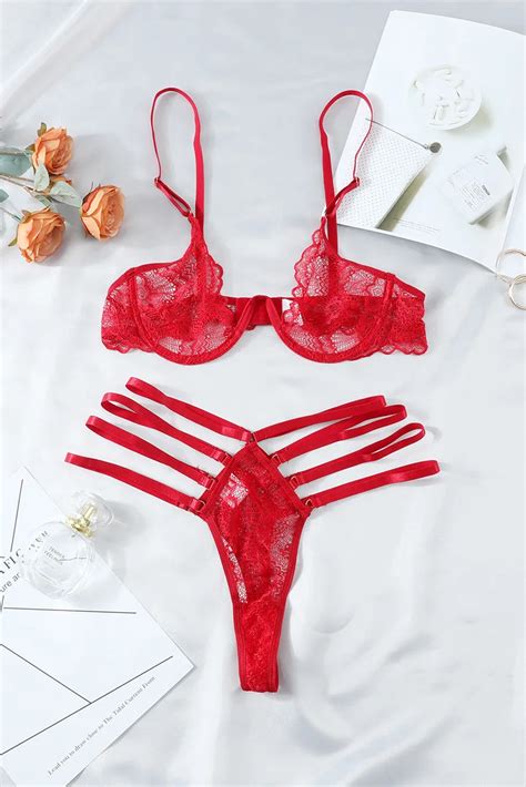 Wholesale Women Transparent Sheer Mesh Lace Cupped Sexy Lingerie Buy Langerie Sexy