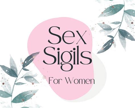 Sex Magic Sigil Etsy