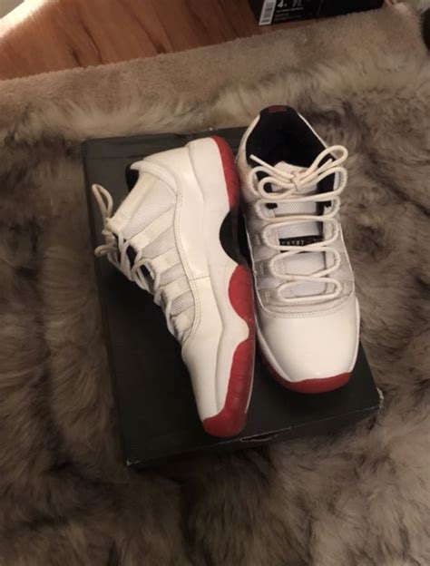 Air Jordan 11 Low White Varsity Red | Kixify Marketplace