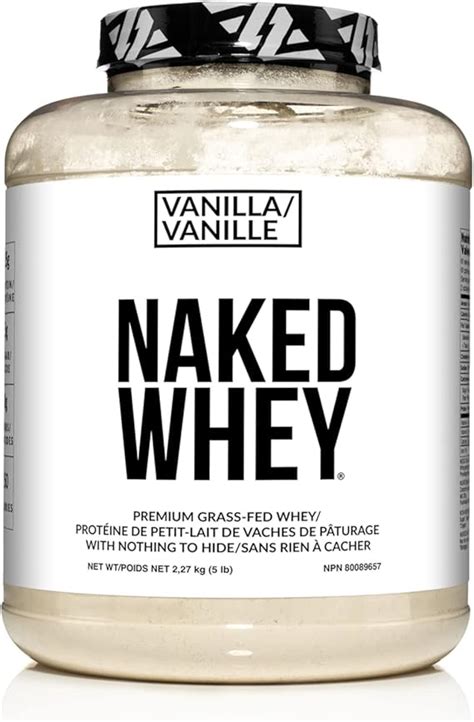 Naked Whey Vanilla Protein All Natural Grass Fed Whey Protein Powder Vanilla Coconut Sugar
