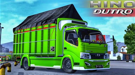 Share Livery Mod Bussid Truck Hino Dutro Mbois By Budesign YouTube