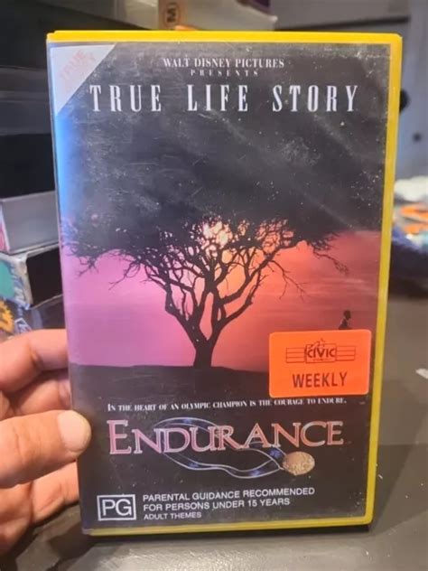 Rare Vhs Video Tape Endurance Ex Rental Big Box Walt Disney Pictures