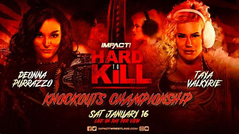 Combates Marcados Para O Impact Wrestling Hard To Kill