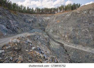 Loess Rock Slope Wall Soil Erosiontrans Stock Photo