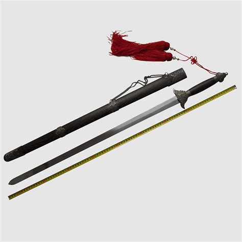 Sword Ear Suit Of Swords Black Suit High Quality Ski Pole Swords