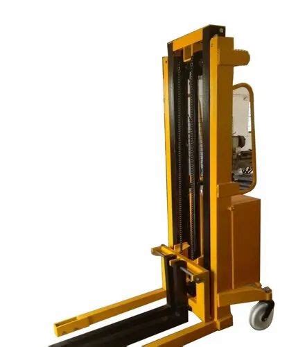 Avion Semi Electric Hydraulic Stacker For Goods Lifting Lifting