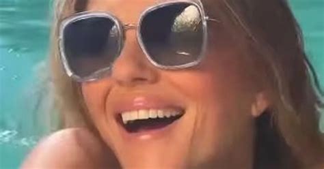 Liz Hurley Branded Hottest Woman On The Planet As She Films Curves In Bikini Daily Star