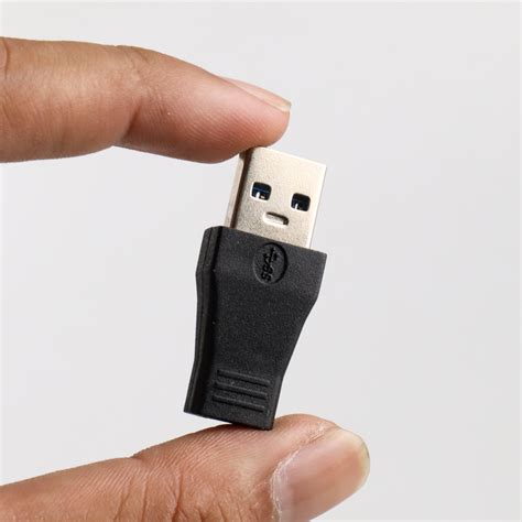 Adaptor Konverter USB 3 1 Type C Ke USB 3 0 AG975 Black