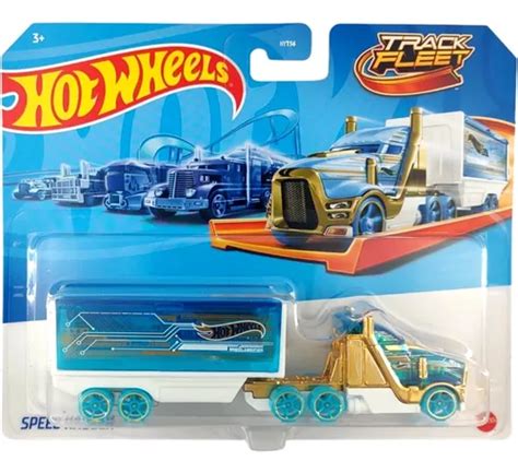 Hot Wheels Track Fleet Speed Hauler Caminh O Carreta P Pista