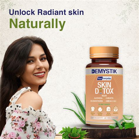 Detox For Clear Skin Demystiks Skin Detox Tablets