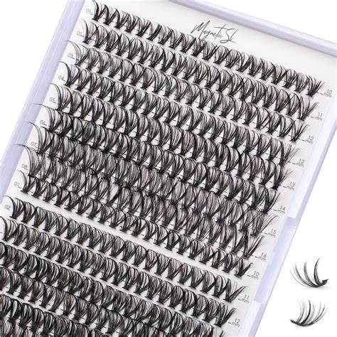 Amazon Tnfvloneins Brown Lash Clusters Natural Cluster Eyelash